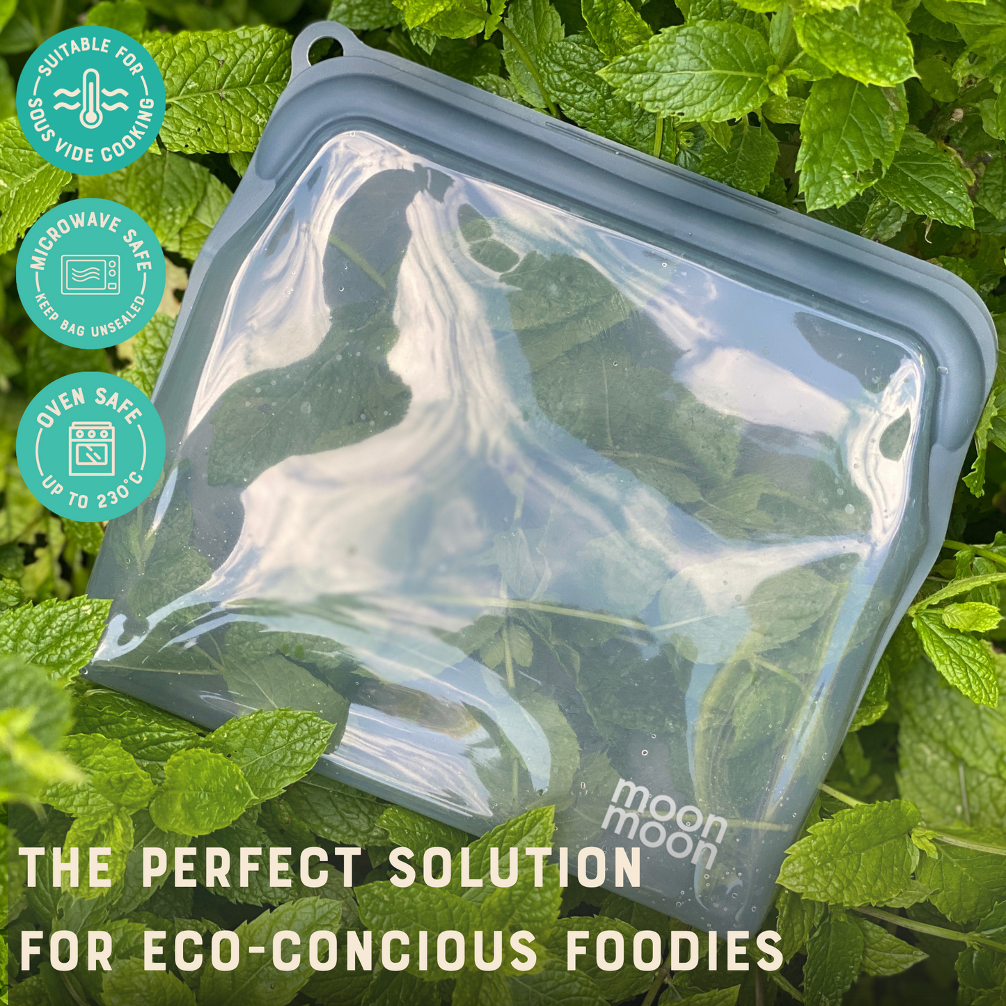 Reusable large grey silicon bag, Food storage, Zerowaste, Plastic-free, reusable silicone food bags uk, reusable freezer bags, silicone freezer bags silicone freezer bags uk silicone ziplock bags uk silicone bag silicone food storage silicone food storage bag