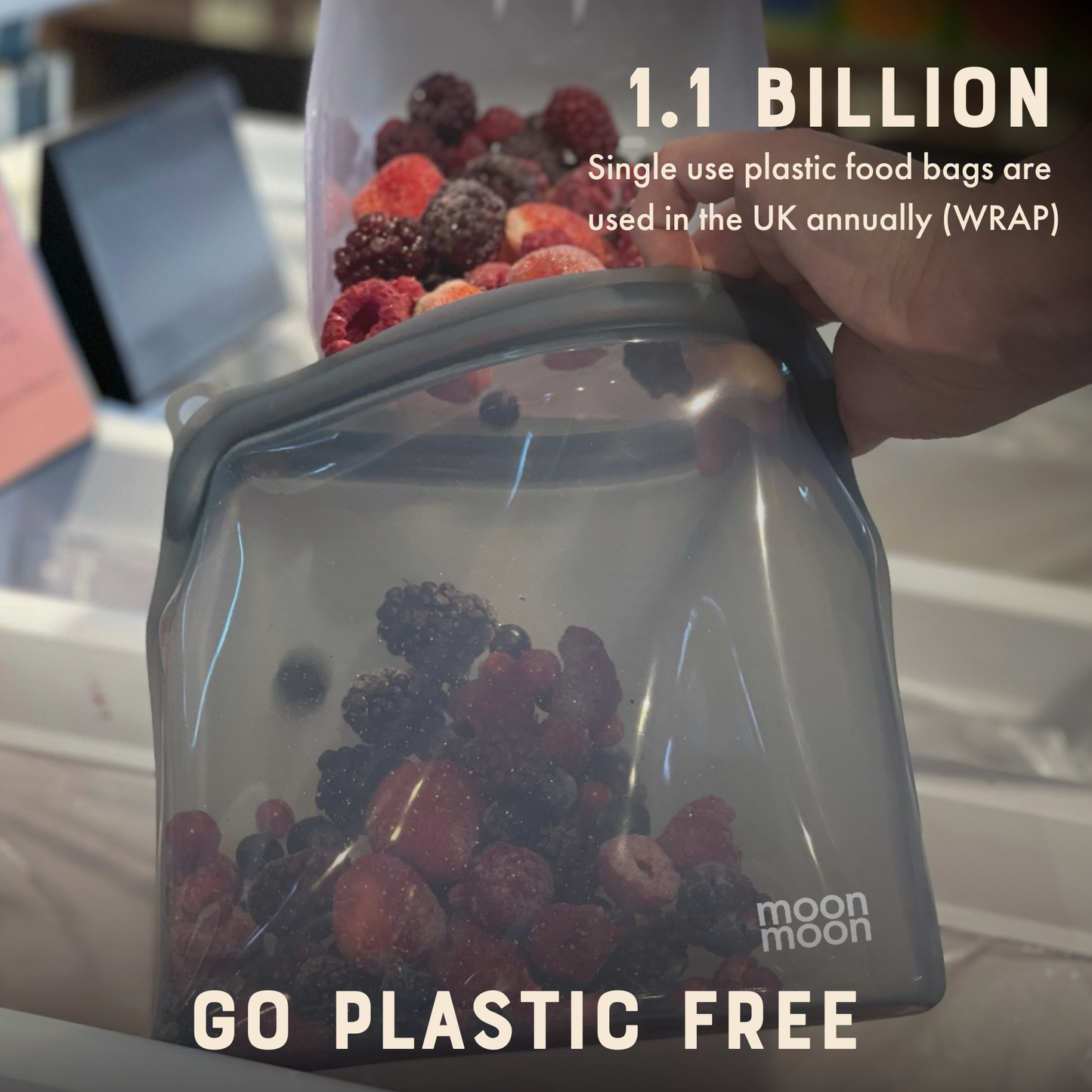 Reusable large grey silicon bag, Food storage, Zerowaste, Plastic-free, reusable silicone food bags uk, reusable freezer bags, silicone freezer bags silicone freezer bags uk silicone ziplock bags uk silicone bag silicone food storage silicone food storage bag