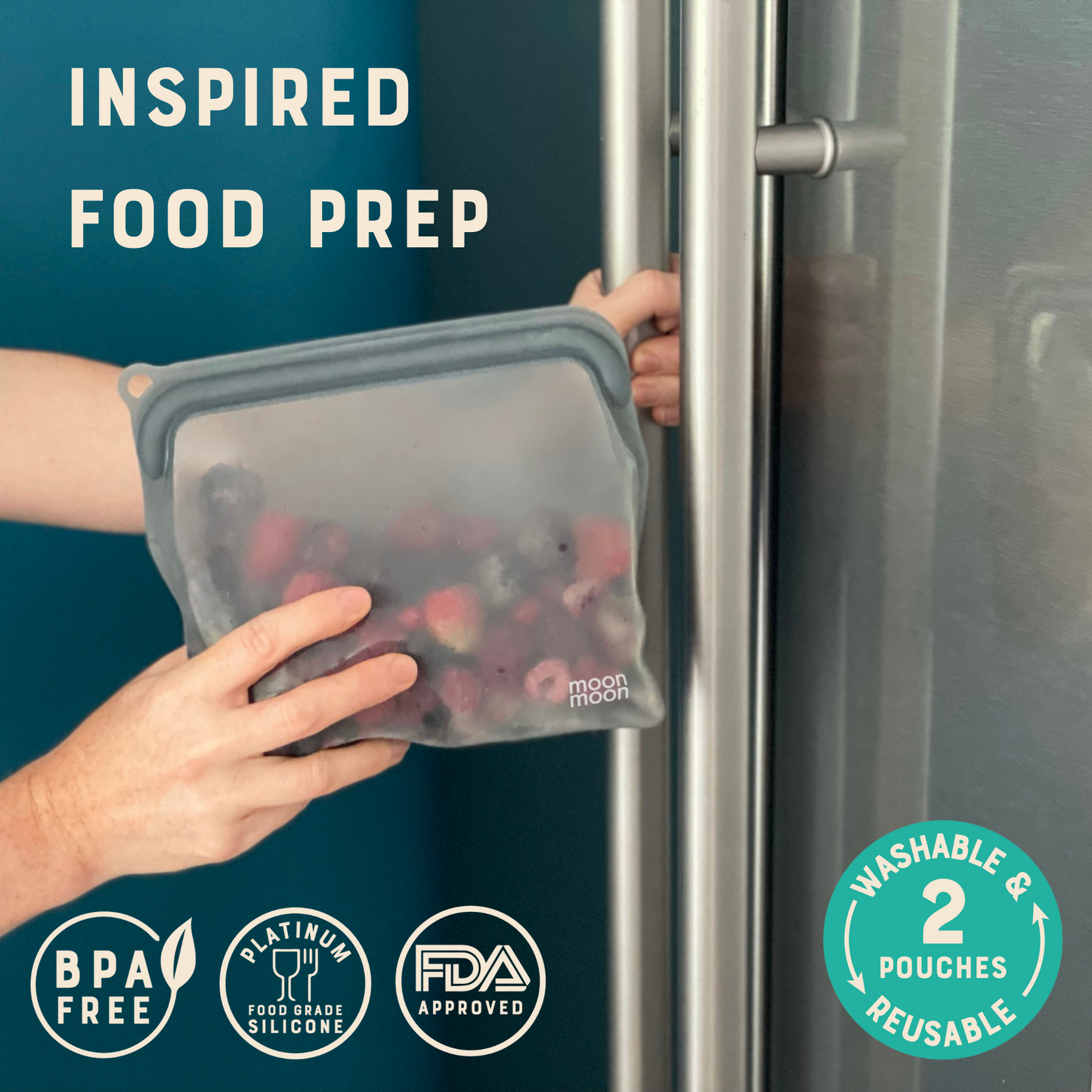 Reusable large grey silicon bag, Food storage, Zerowaste, Plastic-free, reusable silicone food bags uk, reusable freezer bags, silicone freezer bags silicone freezer bags uk silicone ziplock bags uk silicone bag silicone food storage silicone food storage bag