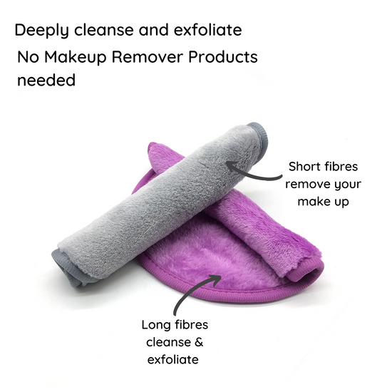 face cleaning flannels, reusable makeup remover cloth,  magic cloth for fac, simply gone