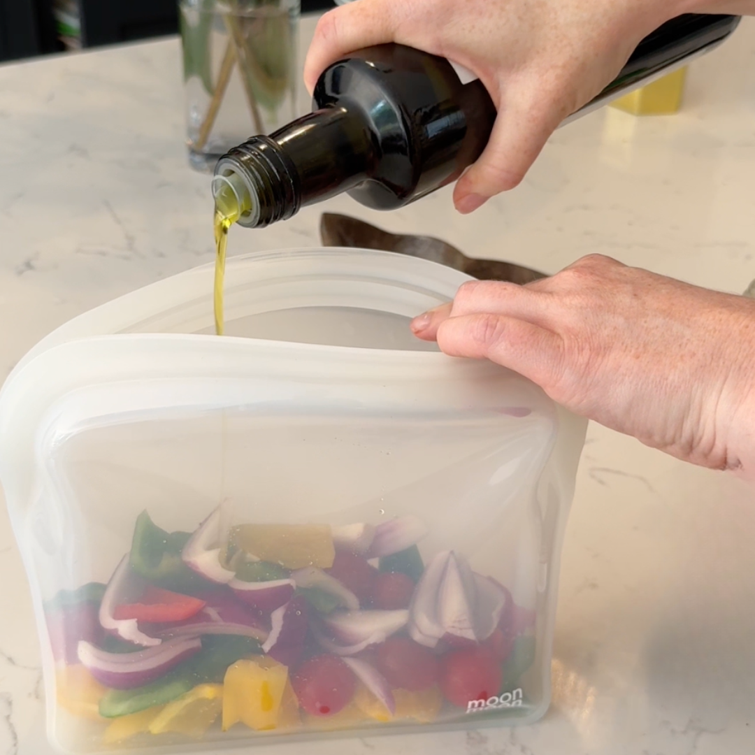 Halloumi & Vegetable BBQ Skewers