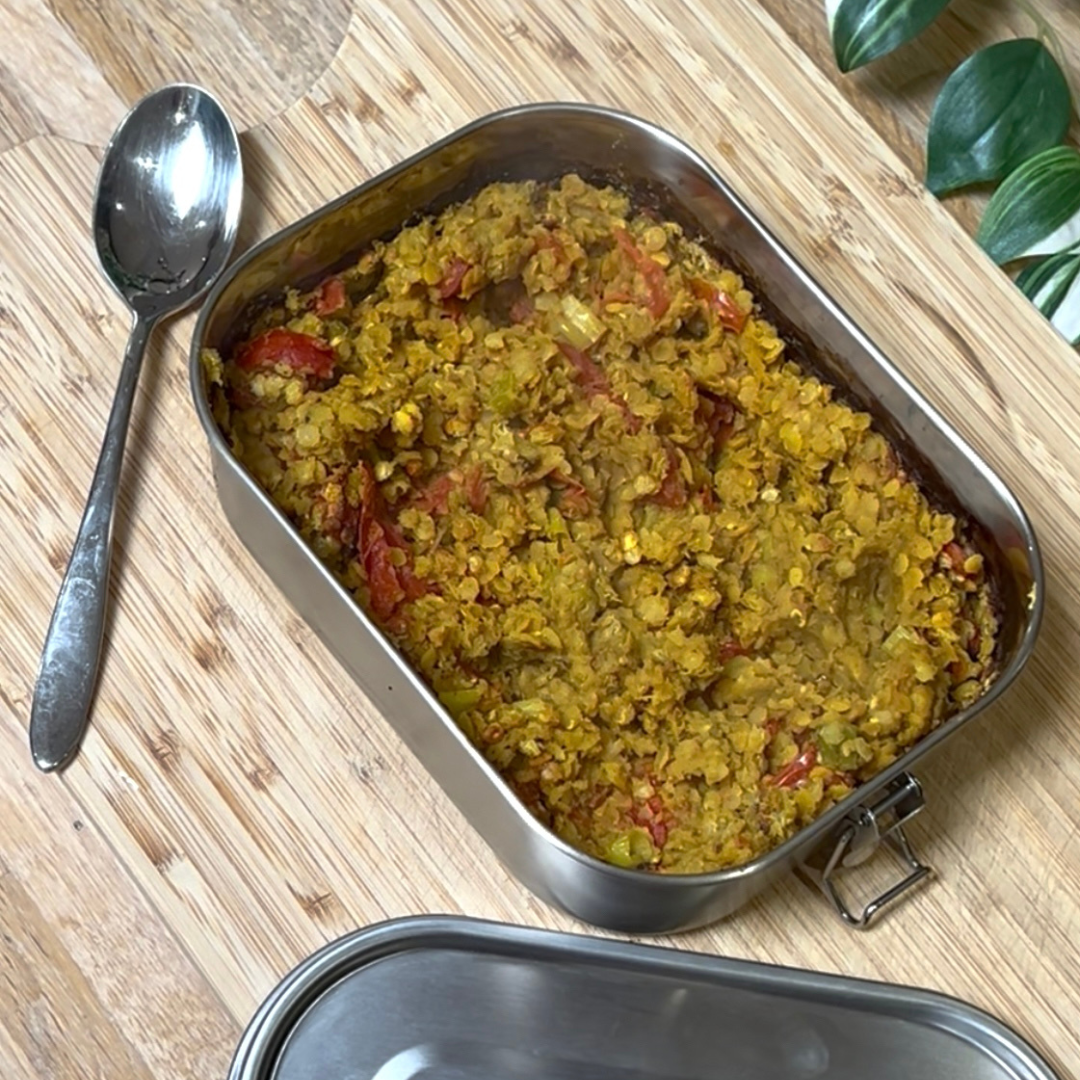 Moonmoon stainless steel one pot curry lentils