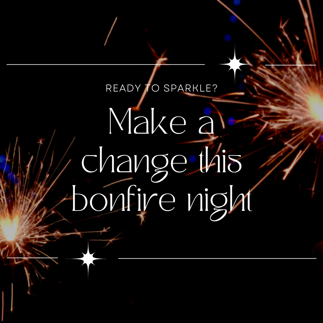 Eco-friendly bonfire night, Moonmoon, Make a change