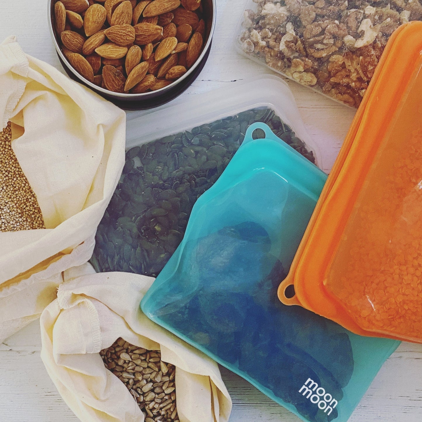 non plastic food containers, plastic free food storage, plastic free tupperware