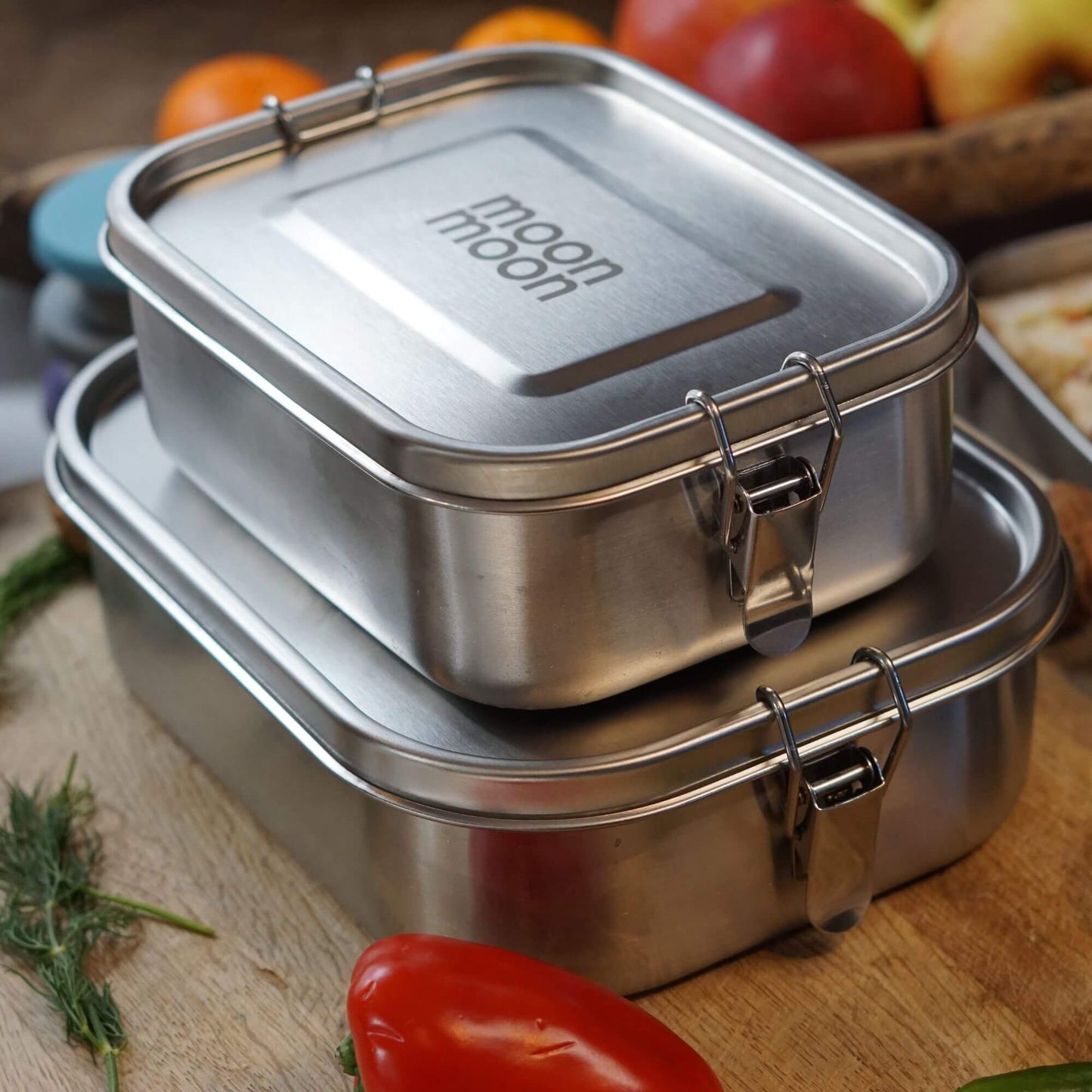 stainless steel lunch box, metal lunch box, non plastifc food containers