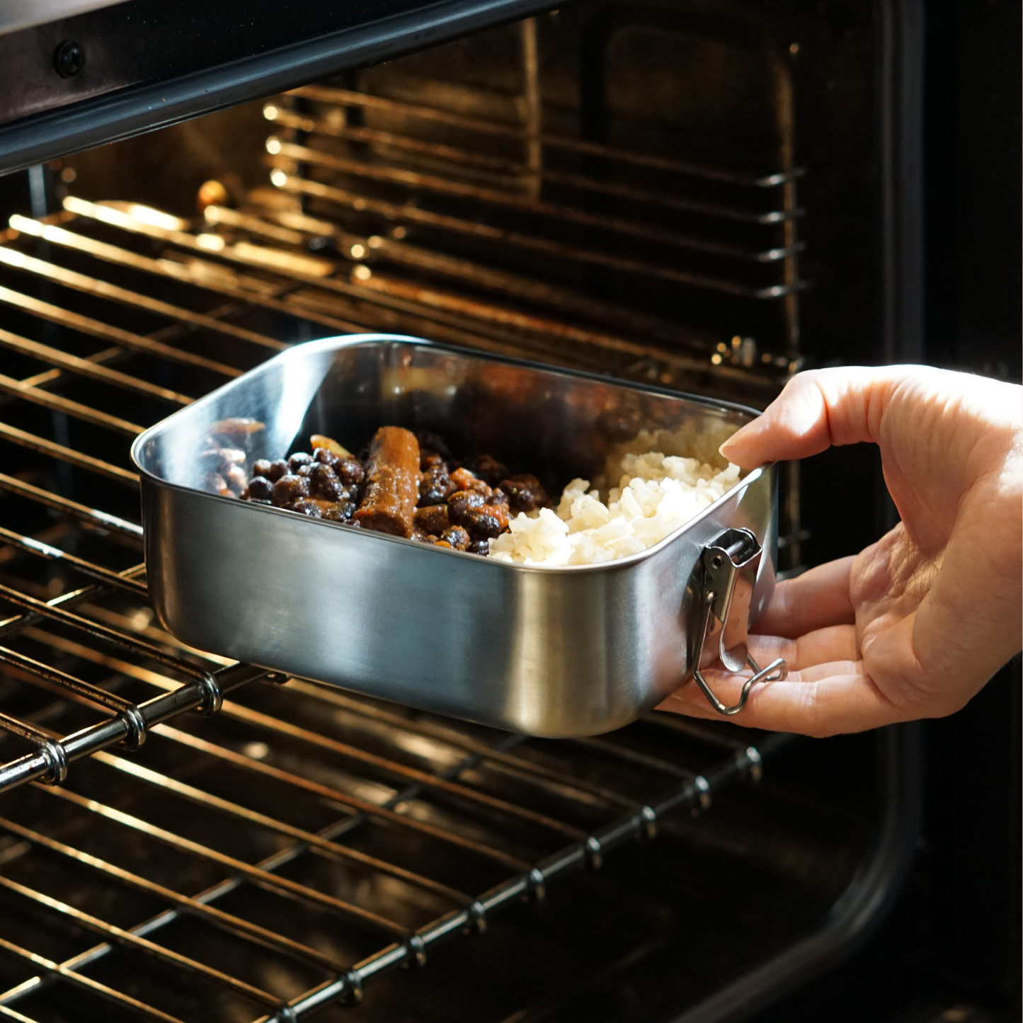 moonmoon reusable stainless steel food lunch boxes, stainless steel lunch boxes, plastic free, BPA Free Food metal lunch box, snack containers, non plastic food containers