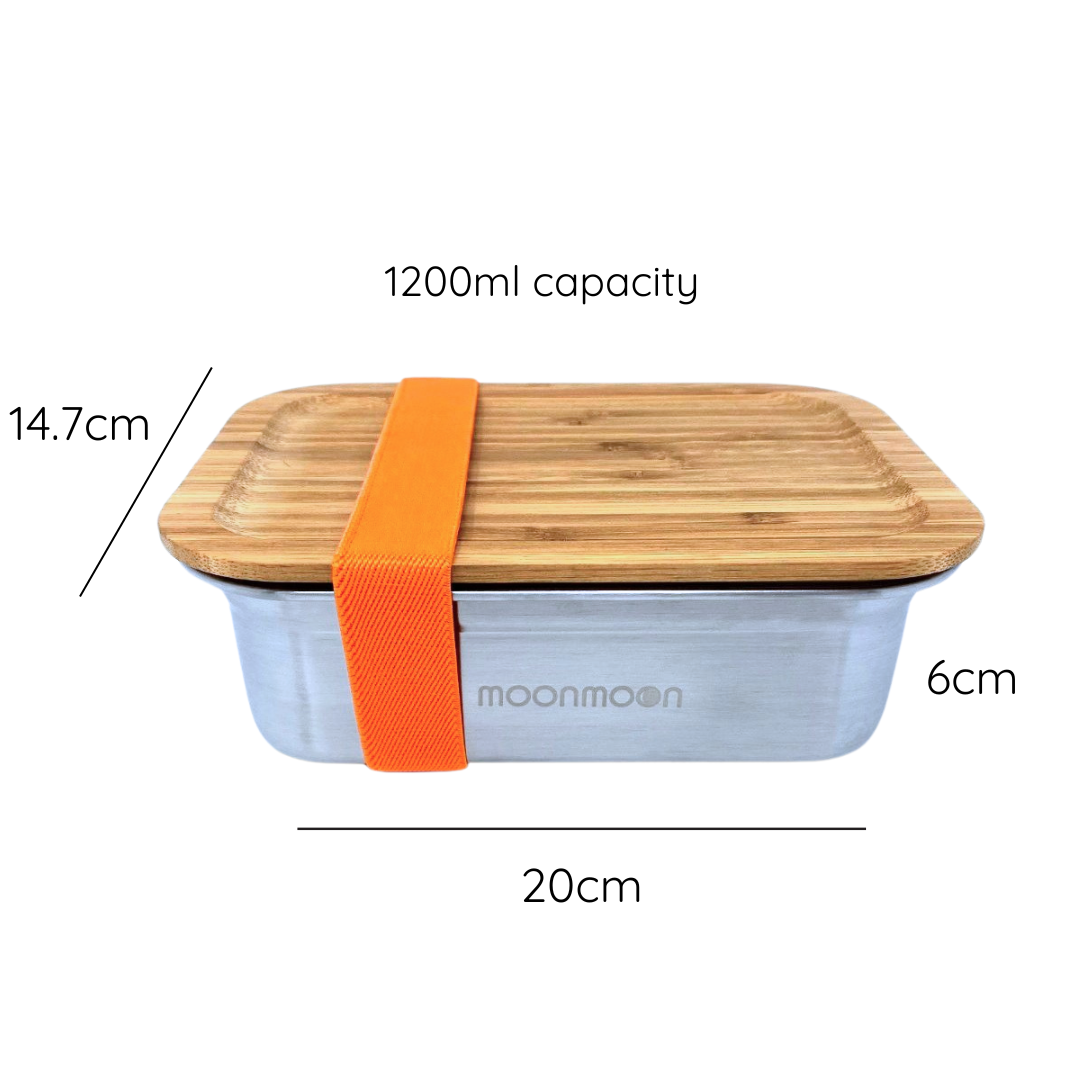 stainless steel lunch box, metal lunch box, metal lunchbox, metal lunchboxes, lunchbox for men, moonmoon, moon moon, stainless steel lunchbox with bamboo lid, metal bento box, metal lunchbox with bamboo lid
