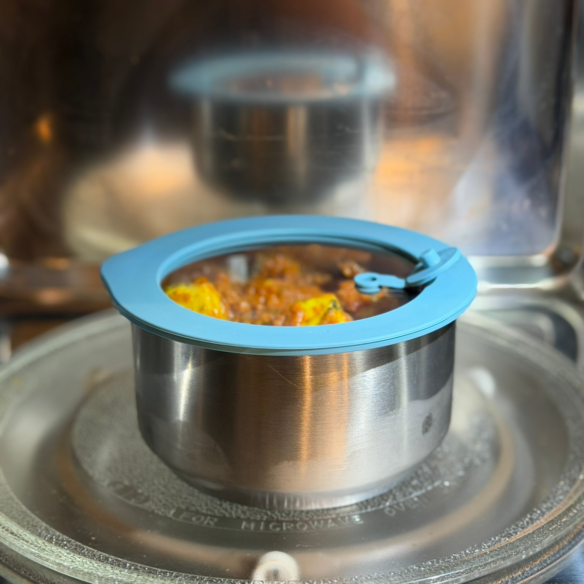 Plastic-free food storage pots for meal prep and batch cooking