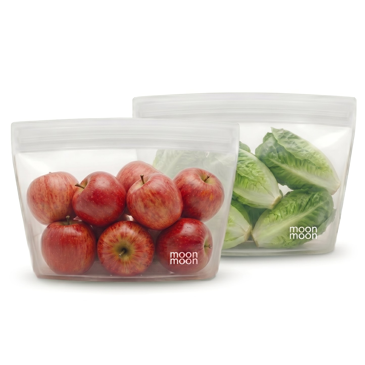 Moonmoon reusable food bags, dishwasher safe silicone food bags, reusable silicone bags for meal prep, reusable bags for leftovers, silicone freezer bags reusable, reusable snack storage bags, reusable airtight food bags, reusable silicone bags UK, W&P Porter bag, oxo food bags, BPA free reusable food bags