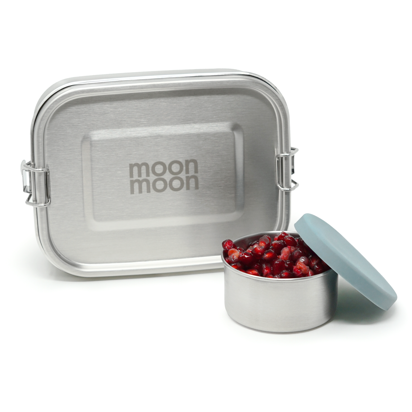 stainless steel lunch box with compartments, tin lunch box, eco friendly food containers, steel lunchbox, plastic free containers, non plastic food storage