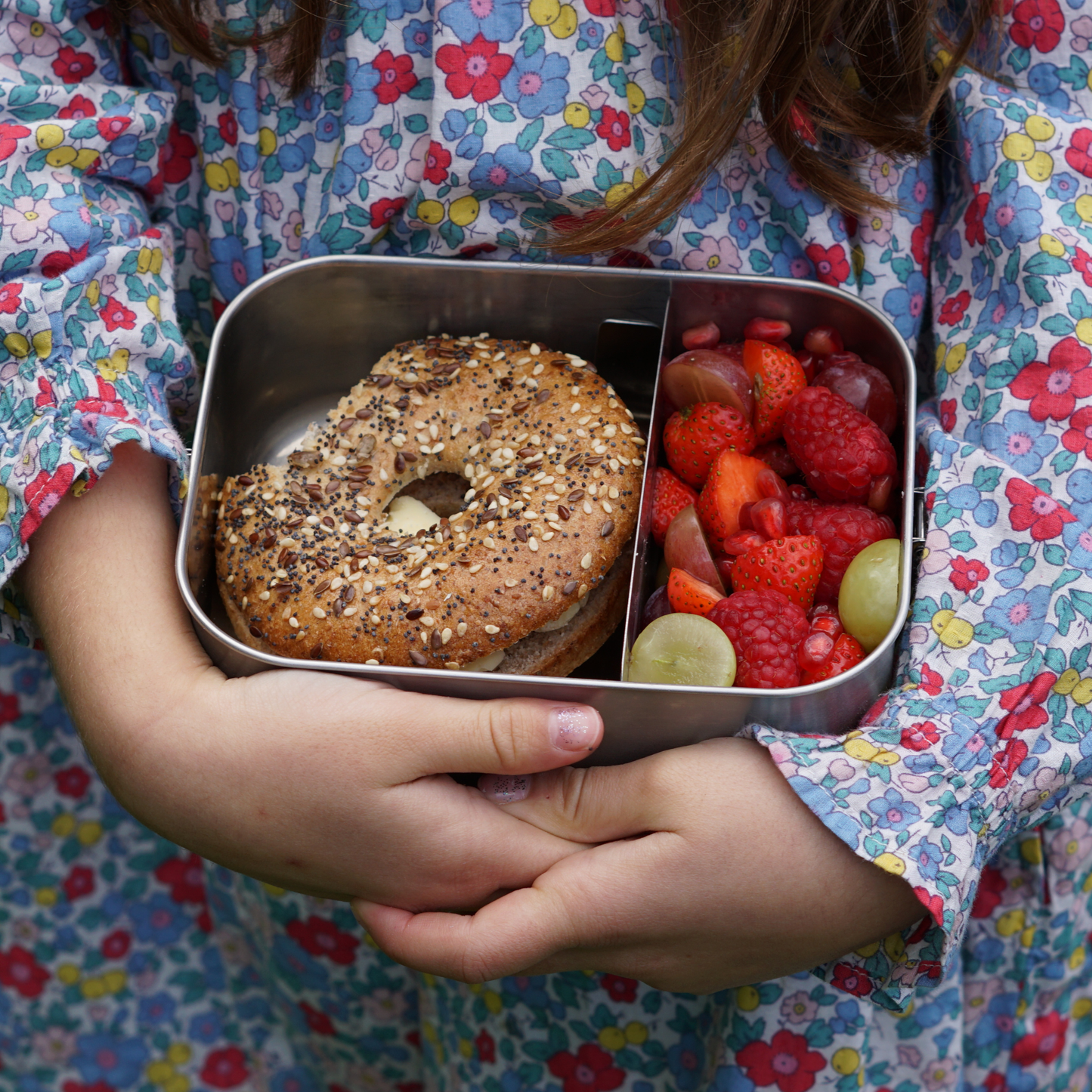 moonmoon reusables, steel lunch box, stainless steel kids lunchbox, non plastic food containers, best stainless steel lunch box uk