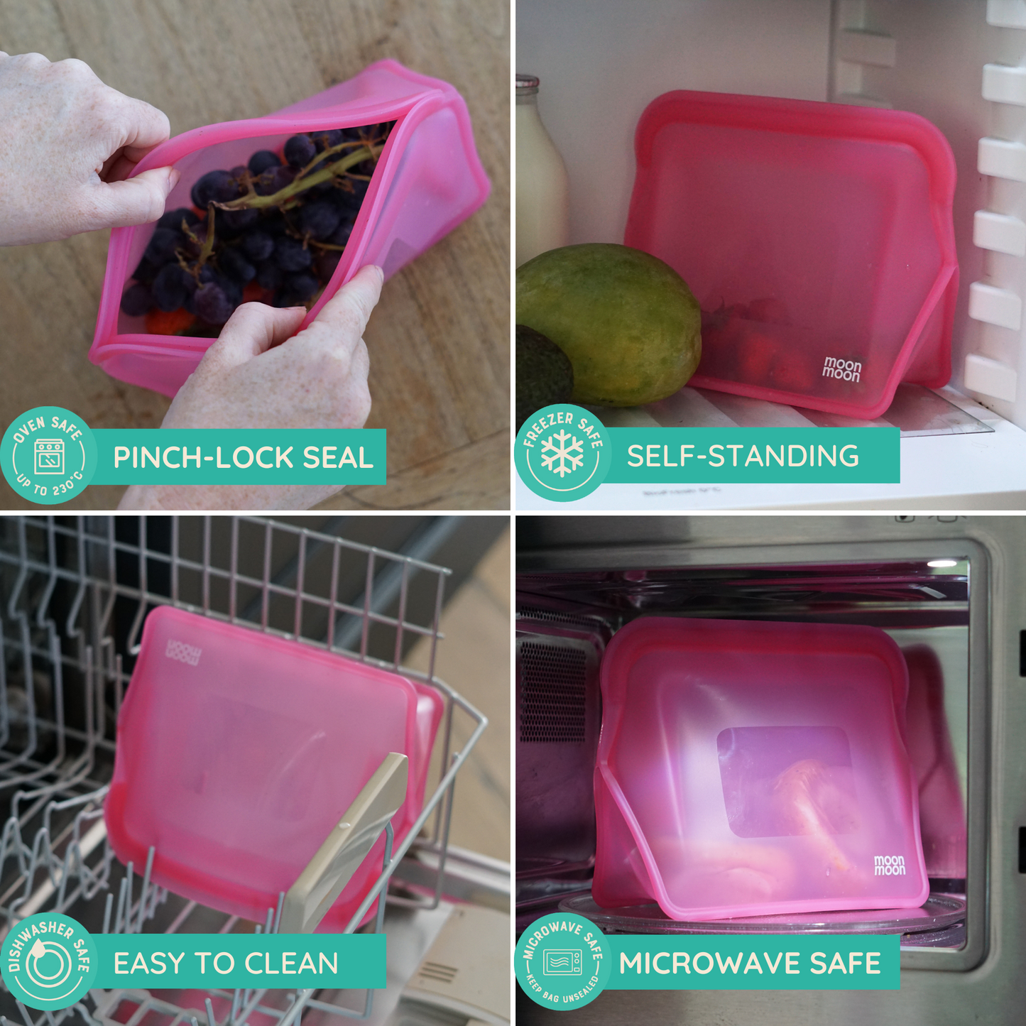 Stand up silicone freezer bags Stand up reusable freezer bags extra large ziploc bags uk  Moonmoon reusable silicone bags reusable freezer bags uk large silicone freezer bags extra large freezer bags uk seal and stand silicone bags moonmoon silicone bags