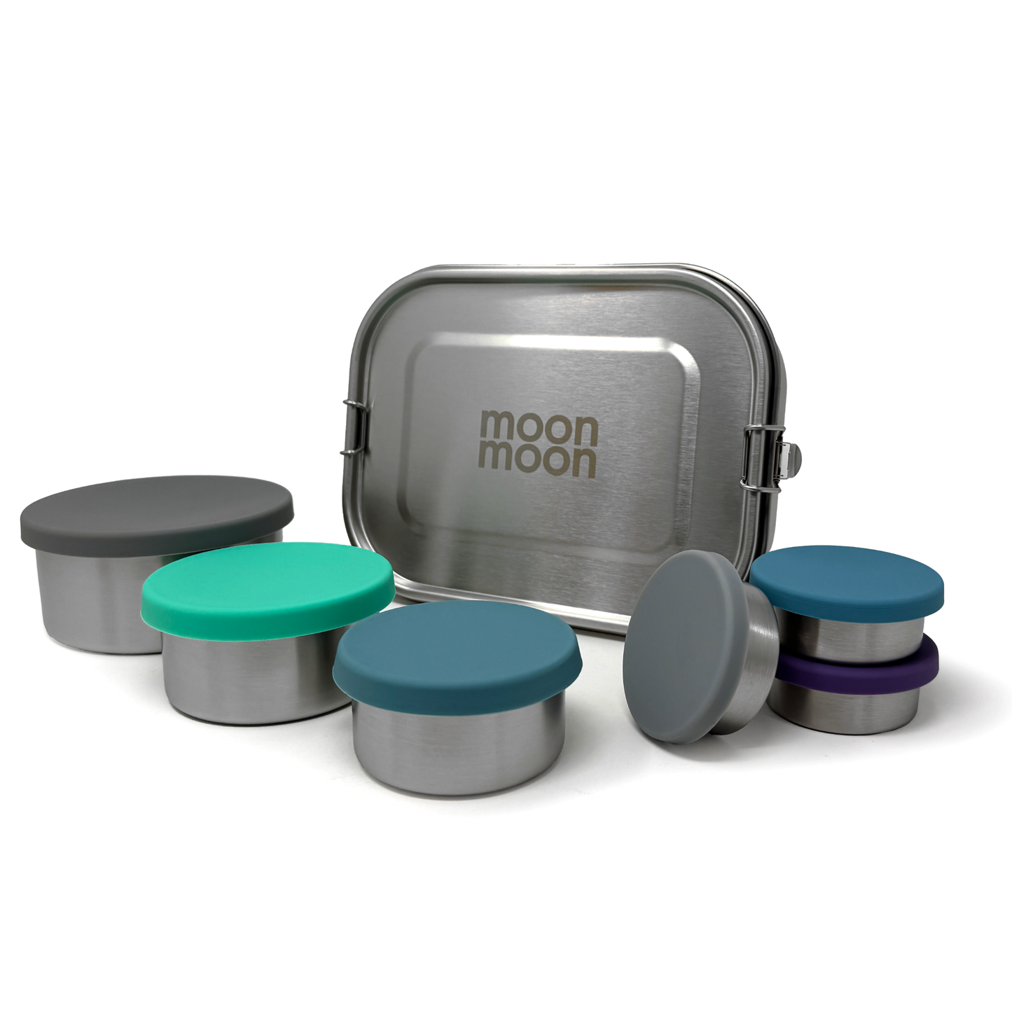 Stainless steel lunch box, leakproof lunch container, reusable lunch box, eco-friendly lunchware, BPA-free lunch container, removable divider lunch box, dishwasher safe lunch box, portable lunch kit, kids’ lunch box, sustainable food storage.