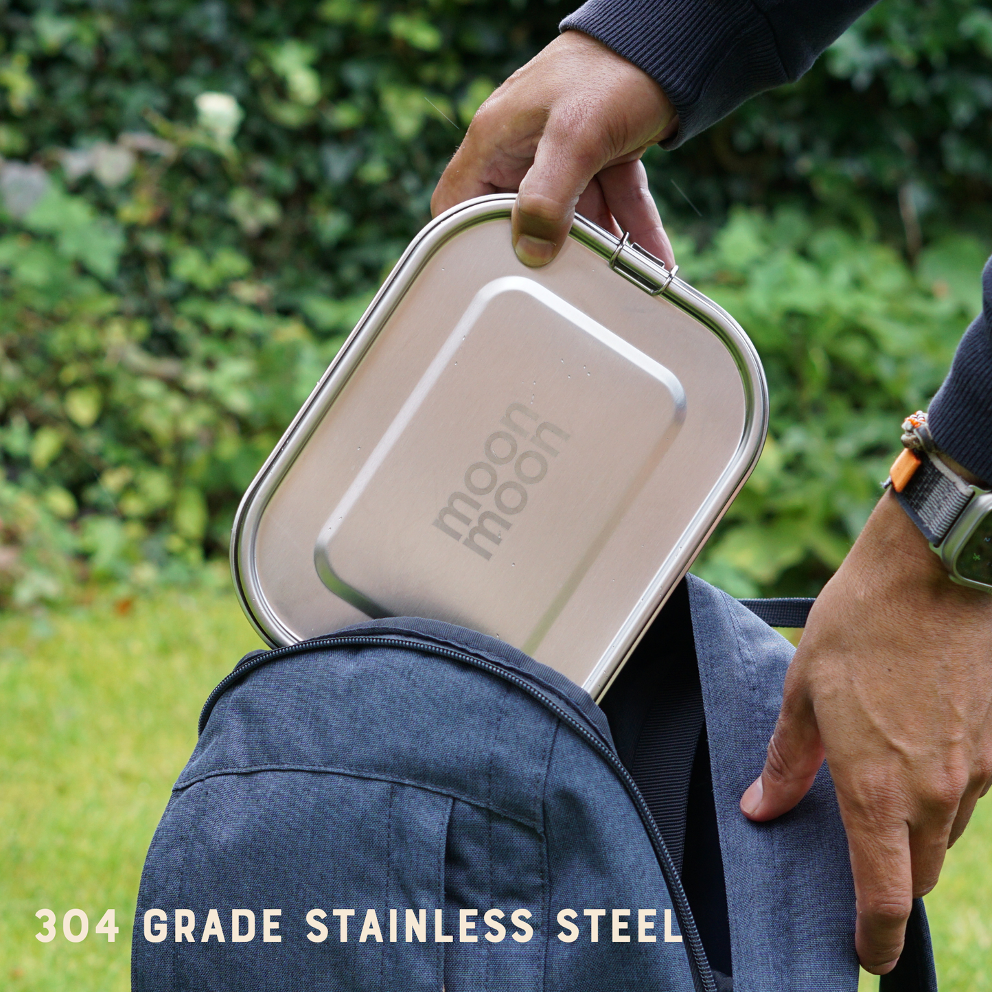 stainless steel lunch box, metal bento box, reusable food storage containers, snack pots, sauce pots, dressing pots, eco-friedly lunch box, stainless steel bento box, BPA free lunch box, non-plastic lunch box