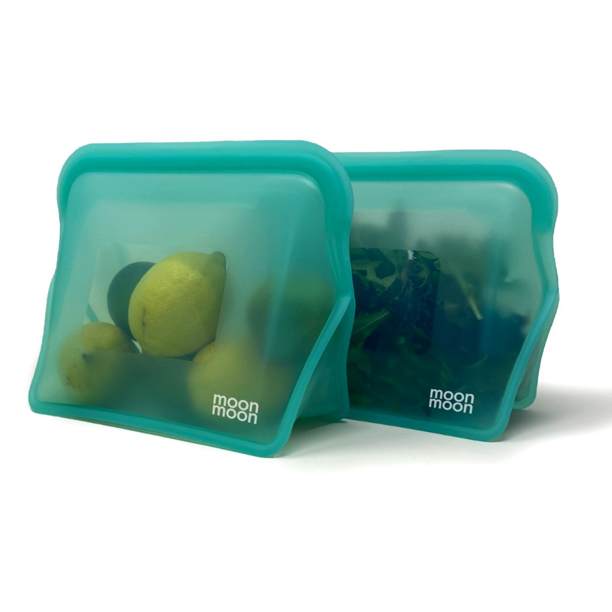Moonmoon, Reusable stand up bags, reusable food pouch, reusable silicone food bags, silicone bags for food, silicone storage bags, freezer storage bags, joie food bags, silicone storage bags, stasher bags uk