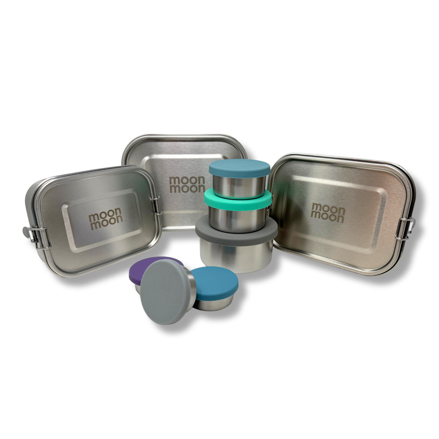 stainless steel lunch box, metal bento box, reusable food storage containers, snack pots, sauce pots, dressing pots, eco-friedly lunch box, stainless steel bento box, BPA free lunch box, non-plastic lunch box