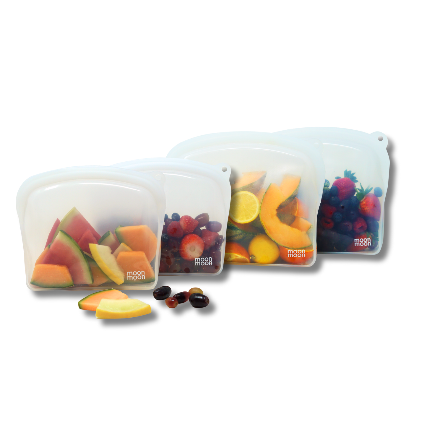 moonmoon reusable food bags, reusable silicone freezer bags, food storage bags plastic-free, stasher bags uk, oxo bags, silicon pouch bags, reusable ziploc bags, eco-friendly food storage, reusable kitchen products