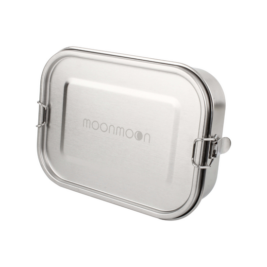 Load image into Gallery viewer, Leakproof stainless steel lunch box, Moonmoon bento box, sandwich boxes, steel tiffin box, lunch box for office, stainless steel sandwich boxes, pack lunch box, food container, eco lunch box
