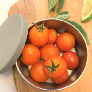 Moonmoon, Large Stainless Steel Snack Pots, Stainless Steel Food Container, Metal Food Storage Containers, Large Leakproof Containers