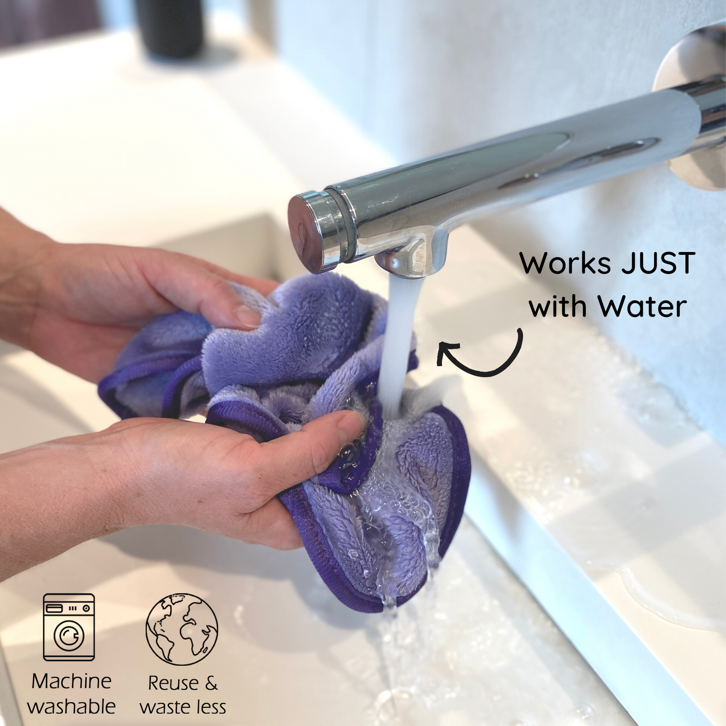 reusable face cloth environmental friendly face cloths magic cloth for face makeup remover flannel