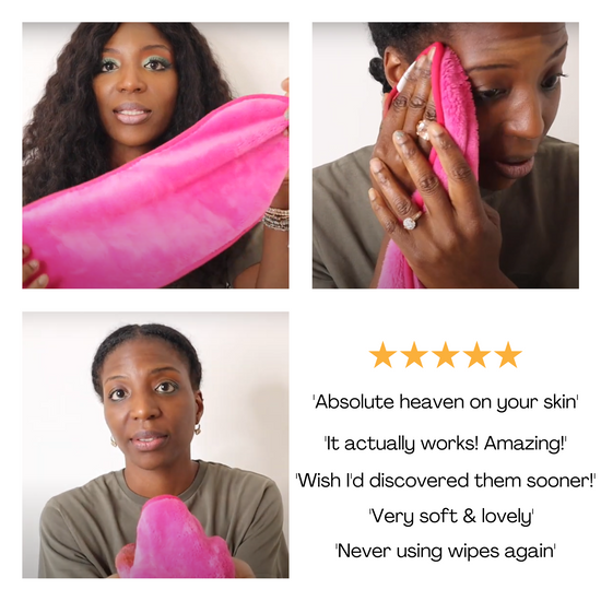 Load image into Gallery viewer, simply gone soft makeup remover towel, reusable makeup wipe
