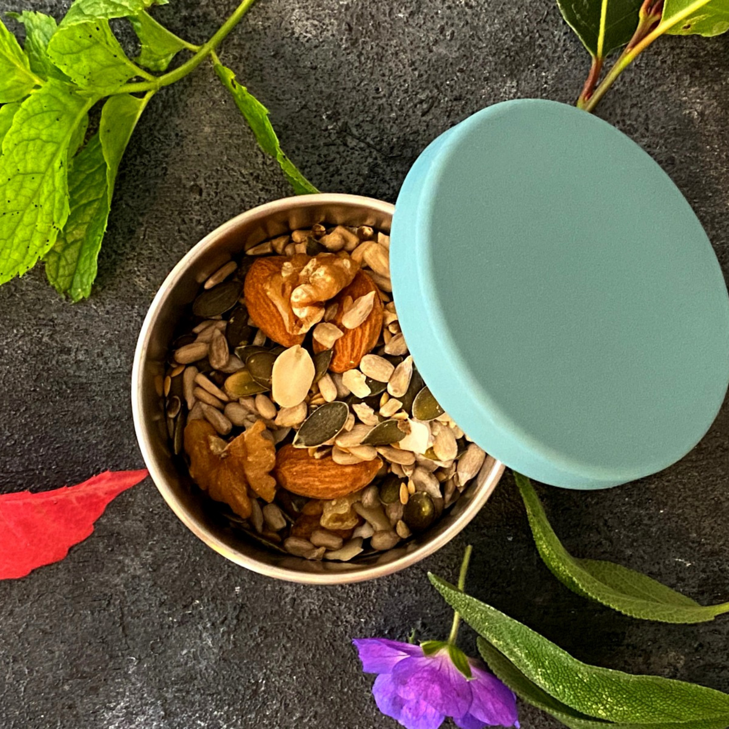 eco friendly snack pots eco snack box eco stainless steel lunch box uk, minitie, moonmoon UK, Minitie, Black & Blum, Elephant Box