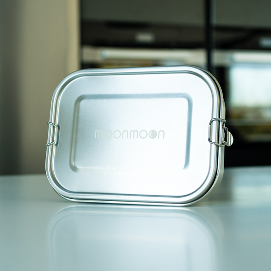 Load image into Gallery viewer, Moonmoon stainless steel lunch box  aluminium lunchbox  lunch box clips  Stainless Steel Lunch box metal lunchbox  stainless lunch box  stainless steel bento box 
