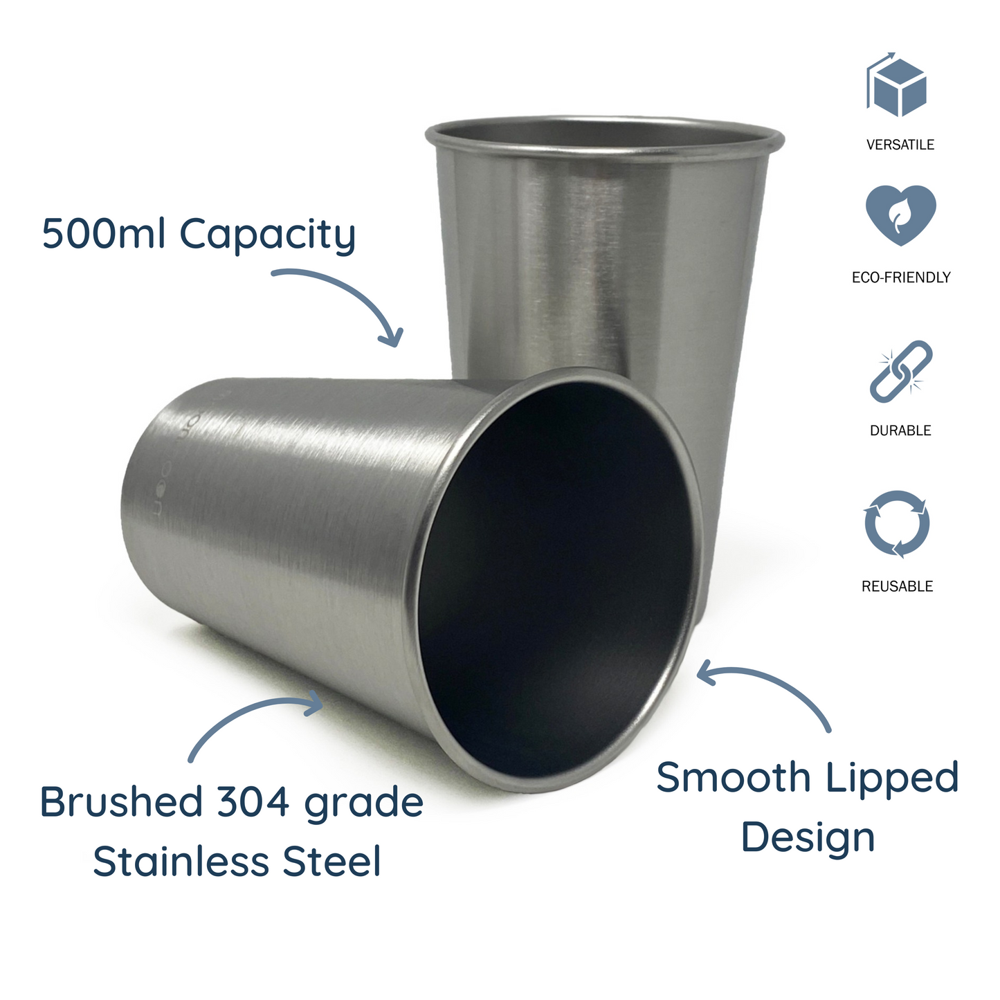 500ml metal cups stainless steel cup uk premium stainless steel cup reusable cups stainless steel tumbler stainless steel cups for sale elephant box, moonmoon, moon moon u